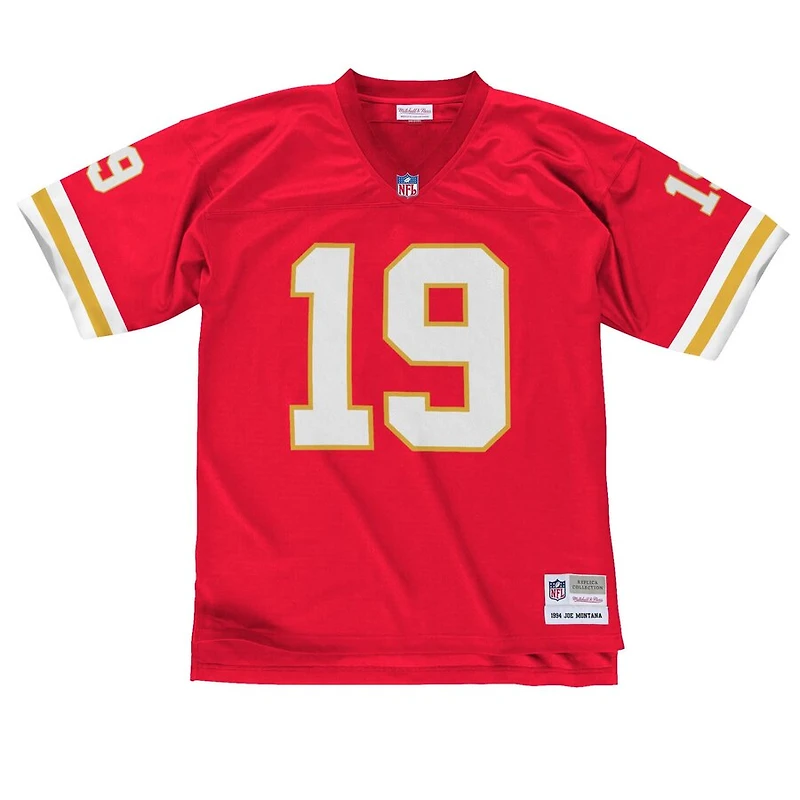 Kansas City Chiefs Joe Montana Mitchell & Ness Red 1994 Legacy Replica Jersey
