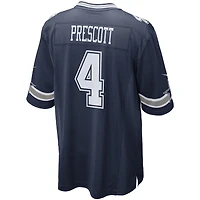 Dallas Cowboys Dak Prescott Nike Navy Team Game Jersey
