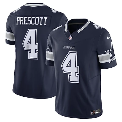 Dallas Cowboys Dak Prescott Nike Navy Vapor F.U.S.E Limited Jersey