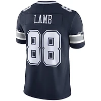 Dallas Cowboys CeeDee Lamb Nike Navy Vapor F.U.S.E Limited Jersey