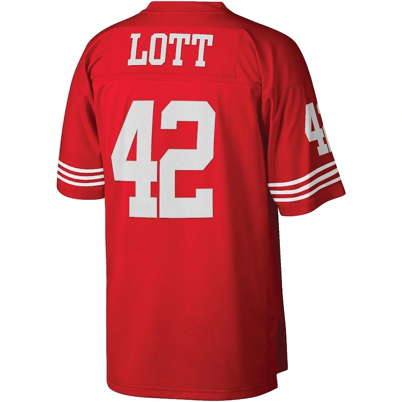 San Francisco Ronnie Lott 49ers Mitchell & Ness Legacy Replica Red Jersey