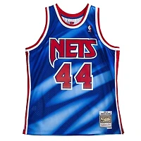 New Jersey Nets Derrick Coleman Mitchell & Ness 1990-91 Hardwood Classics Swingman Royal Blue