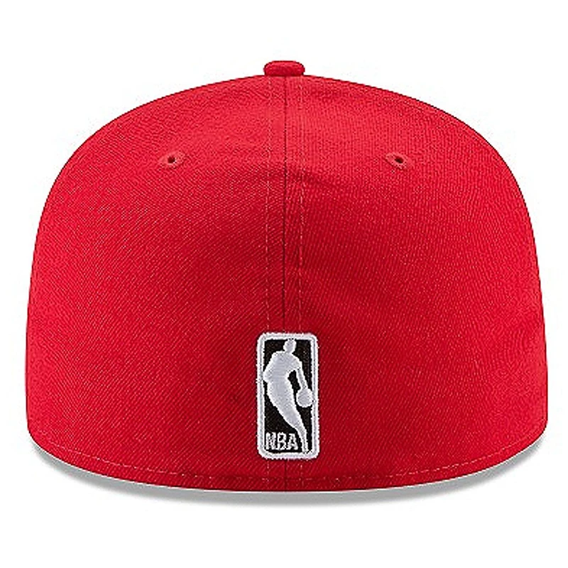 Chicago Bulls Red New Era 59FIFTY Fitted Hat 5950 Cap