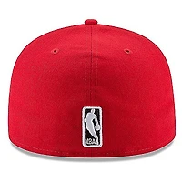 Chicago Bulls Red New Era 59FIFTY Fitted Hat 5950 Cap