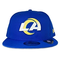 Los Angeles Rams Basic Royal Blue 9FIFTY Snapback Adjustable Hat