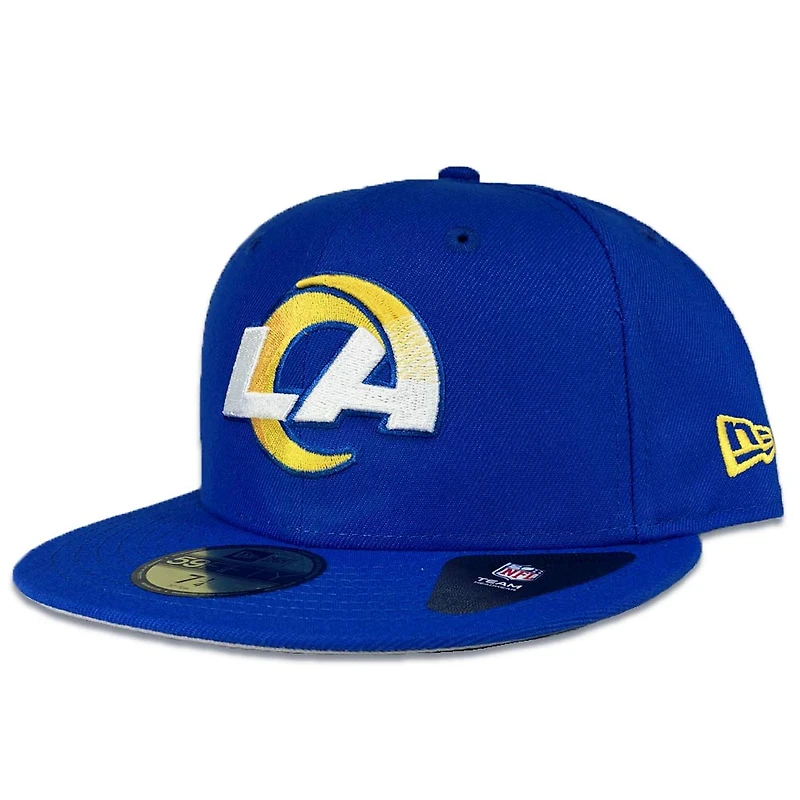 Los Angeles Rams New Era Royal Blue Basic 59FIFTY Fitted Hat