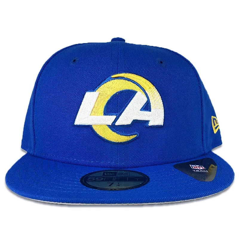 Los Angeles Rams New Era Royal Blue Basic 59FIFTY Fitted Hat
