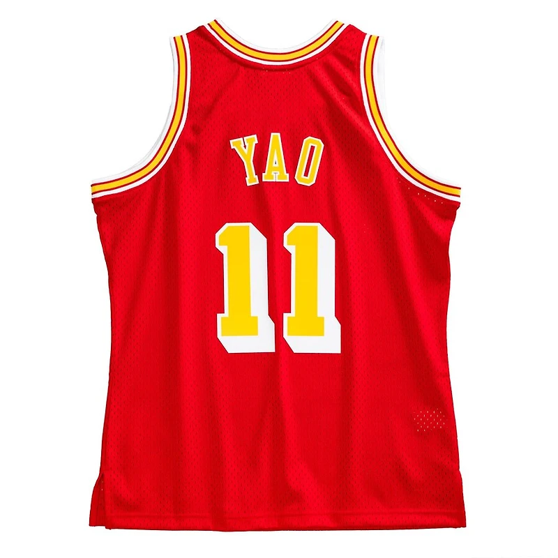 Houston Rockets Yao Ming Mitchell & Ness 2004-05 Hardwood Classics Swingman Red Jersey
