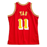 Houston Rockets Yao Ming Mitchell & Ness 2004-05 Hardwood Classics Swingman Red Jersey