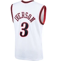 Philadelphia 76ers Allen Iverson Mitchell & Ness 2000-01 Hardwood Classics Swingman White Jersey