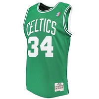 Boston Celtics Paul Pierce Mitchell & Ness Road 2007-08 Hardwood Classics Swingman Green Jersey