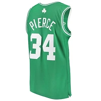 Boston Celtics Paul Pierce Mitchell & Ness Road 2007-08 Hardwood Classics Swingman Green Jersey