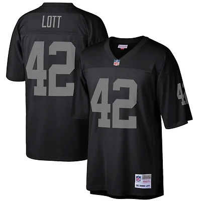 Las Vegas Raiders Ronnie Lott Mitchell & Ness Legacy Black Jersey
