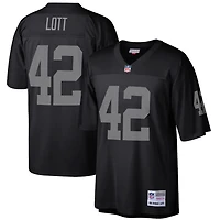 Las Vegas Raiders Ronnie Lott Mitchell & Ness Legacy Black Jersey