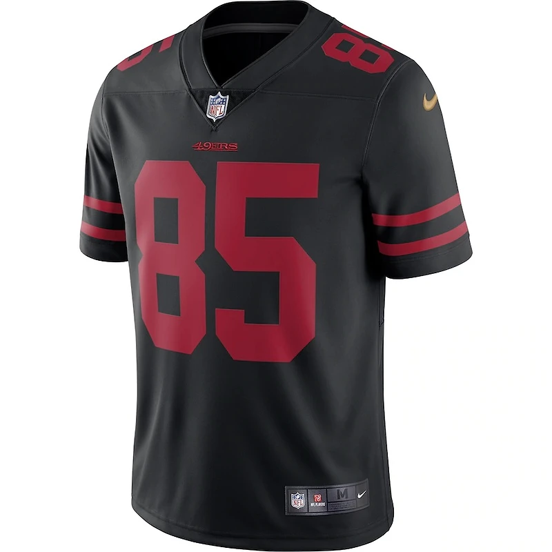 San Francisco 49ers George Kittle Nike Vapor F.U.S.E Limited Black Jersey