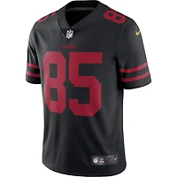 San Francisco 49ers George Kittle Nike Vapor F.U.S.E Limited Black Jersey