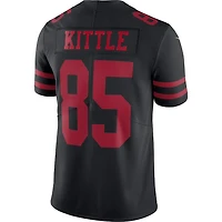 San Francisco 49ers George Kittle Nike Vapor F.U.S.E Limited Black Jersey