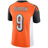 Cincinnati Bengals Joe Burrow Nike Orange Vapor F.U.S.E Limited Jersey