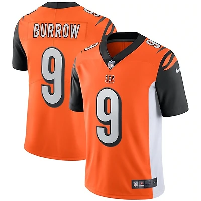 Cincinnati Bengals Joe Burrow Nike Orange Vapor F.U.S.E Limited Jersey