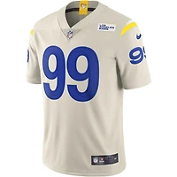 Los Angeles Rams Aaron Donald Nike Bone Vapor F.U.S.E Limited Jersey