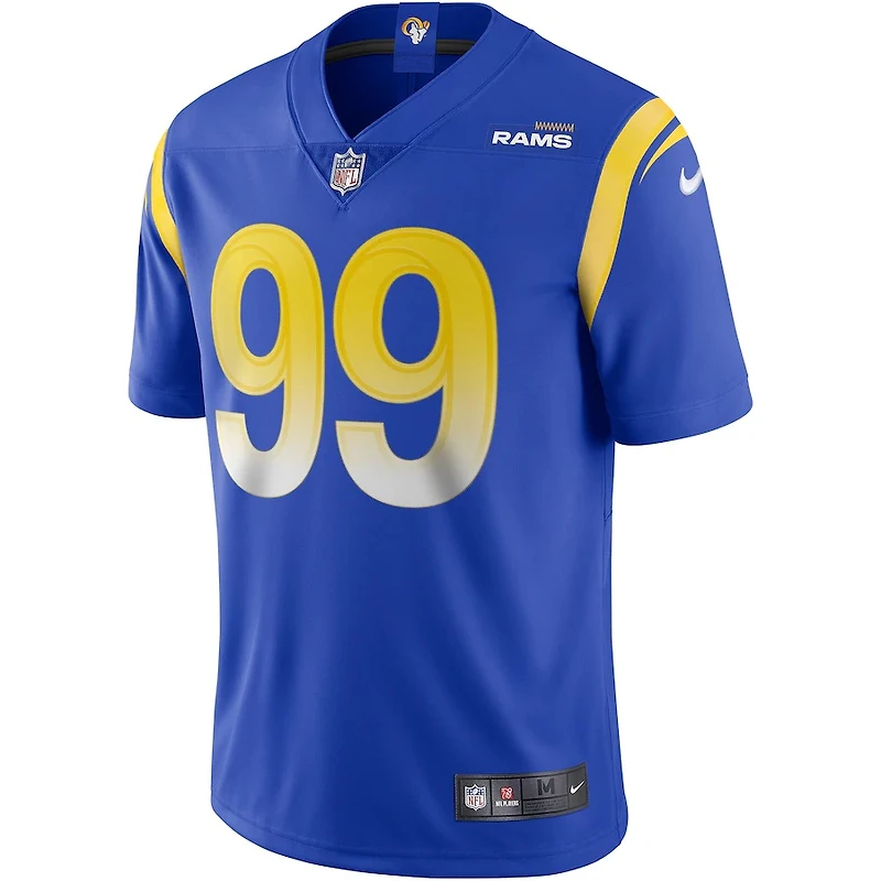 Los Angeles Rams Aaron Donald Nike Royal Blue Vapor F.U.S.E Limited Jersey