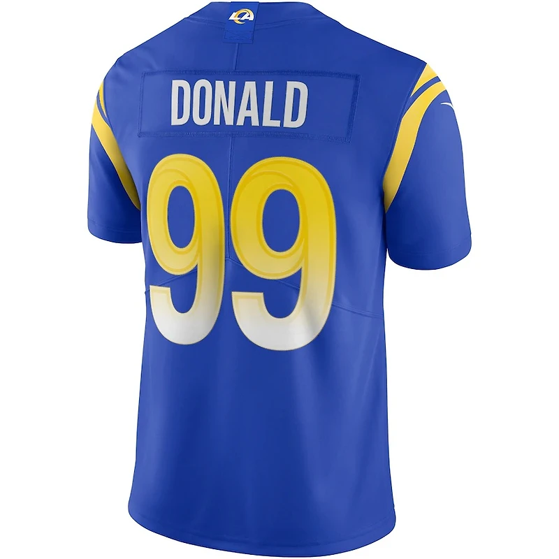 Los Angeles Rams Aaron Donald Nike Royal Blue Vapor F.U.S.E Limited Jersey