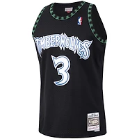 Minnesota Timberwolves Stephon Marbury Mitchell & Ness 1997-98 Hardwood Classics Swingman Black Jersey