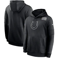 Indianapolis Colts Nike Black 2020 Crucial Catch Sideline Performance Pullover Hoodie