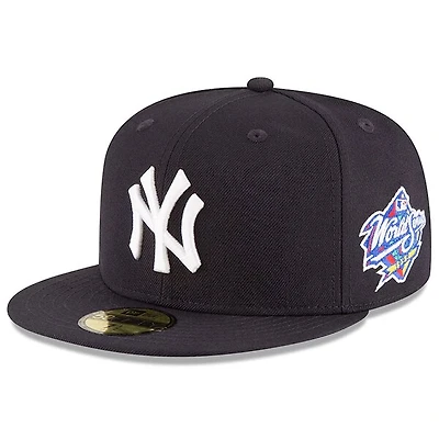New York Yankees 1998 World Series Side Patch 59FIFTY Navy Fitted Hat