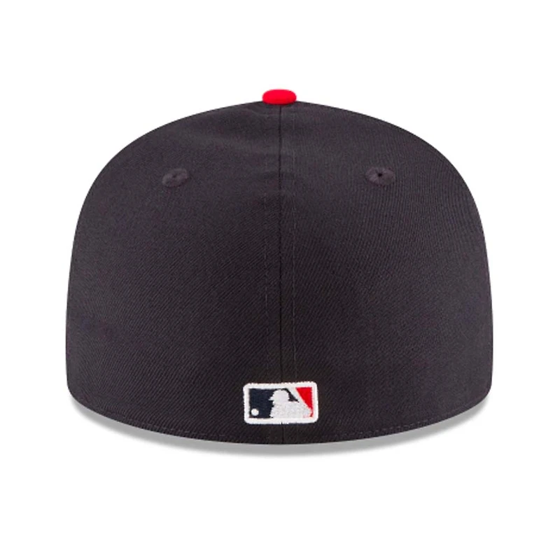 Atlanta Braves 1995 World Series Side Patch 59FIFTY Navy Red Fitted Hat