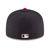 Atlanta Braves 1995 World Series Side Patch 59FIFTY Navy Red Fitted Hat