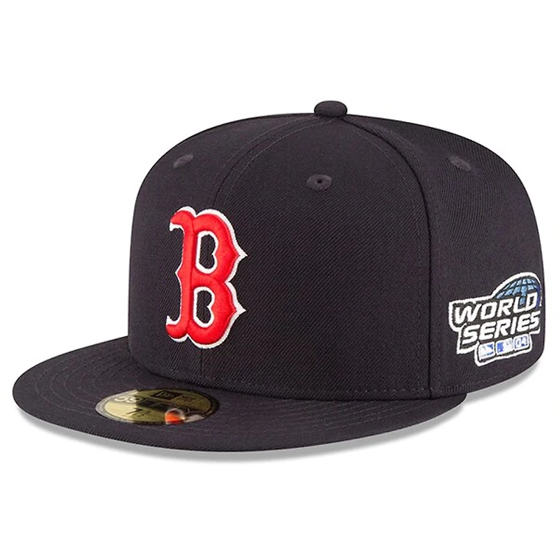 Boston Redsox 2004 World Series Side Patch 59FIFTY Navy Fitted Hat