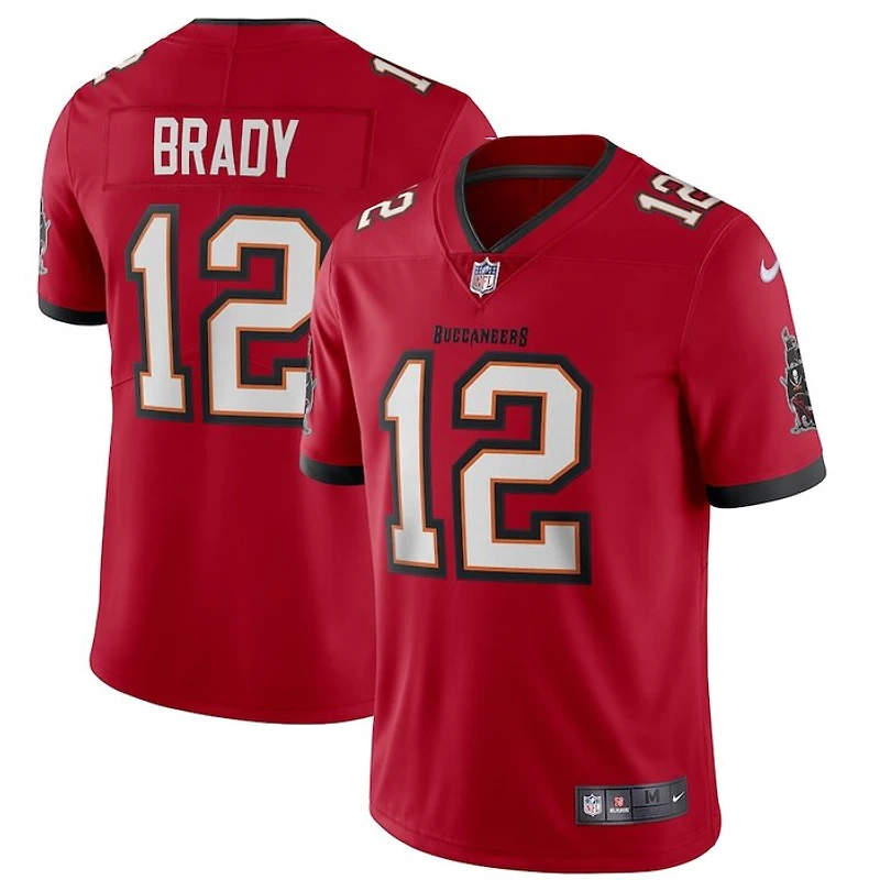 Tampa Bay Buccaneers Tom Brady Nike Red Vapor F.U.S.E Limited Jersey