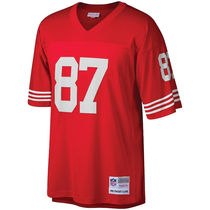 San Francisco 49ers Dwight Clark Scarlet Legacy Jersey