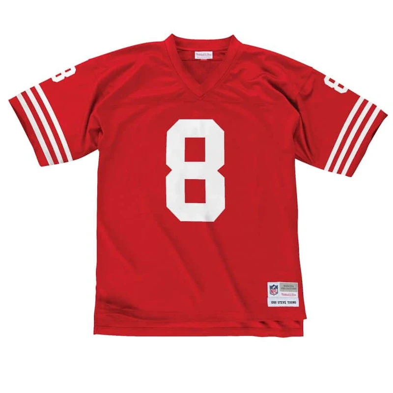 San Francisco 49ers Steve Young Scarlet Legacy Jersey