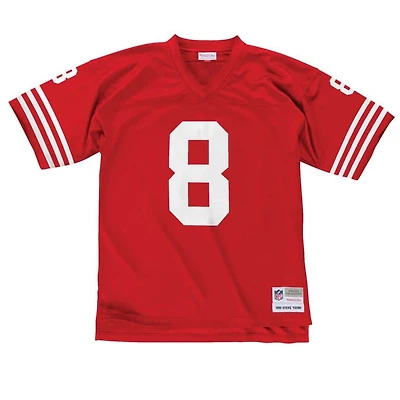 San Francisco 49ers Steve Young Scarlet Legacy Jersey