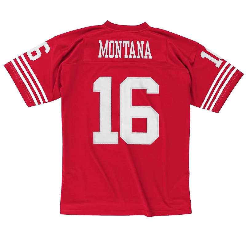 San Francisco 49ers Joe Montana Scarlet Legacy Jersey