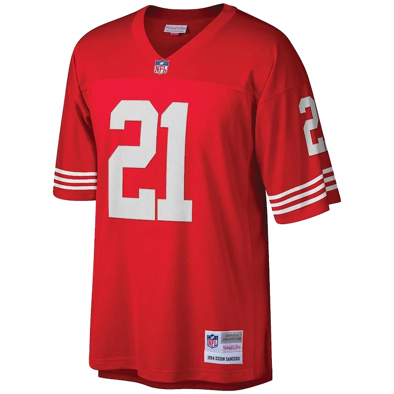 San Francisco 49ers Deion Sanders Scarlet Legacy Jersey