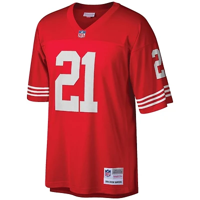 San Francisco 49ers Deion Sanders Scarlet Legacy Jersey