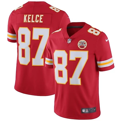 Kansas City Chiefs Travis Kelce Nike Vapor F.U.S.E Untouchable Limited Red Jersey