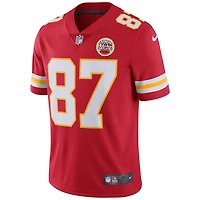 Kansas City Chiefs Travis Kelce Nike Vapor F.U.S.E Untouchable Limited Red Jersey