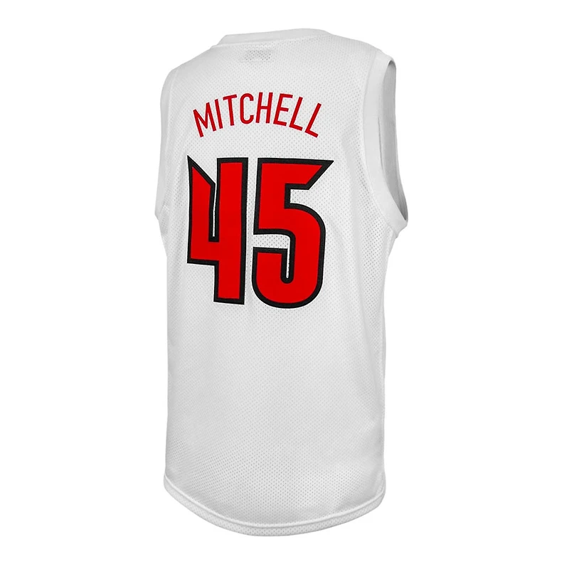 Donovan Mitchell Louisville Cardinals Original Retro Brand College Replica White Jersey