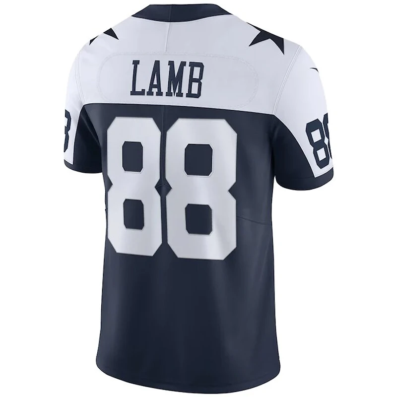 Dallas Cowboys CeeDee Lamb Nike Alternate Vapor F.U.S.E Limited Navy Jersey