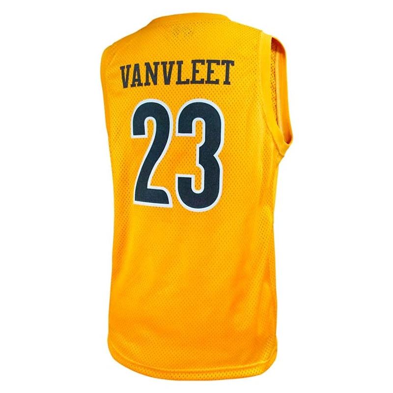 Fred VanVleet Wichita State Shockers Original Retro Brand College Replica Yellow Jersey