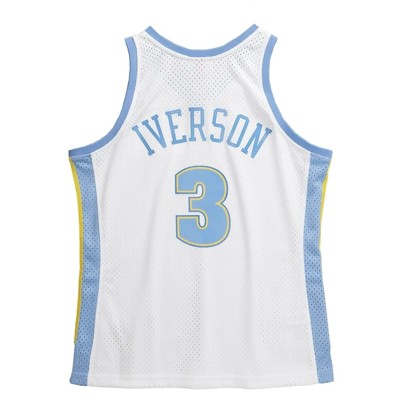 Denver Nuggets Allen Iverson Mitchell & Ness 2006-07 Hardwood Classics Swingman White Jersey