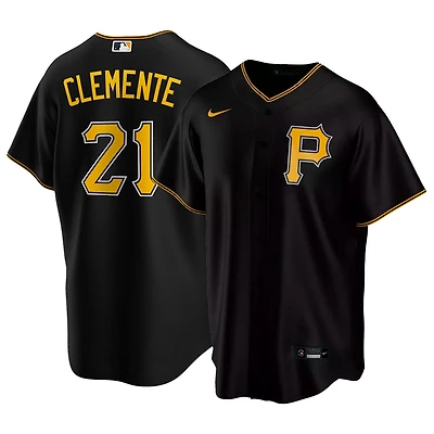 Pittsburgh Pirates Roberto Clemente Black Nike Player Jersey