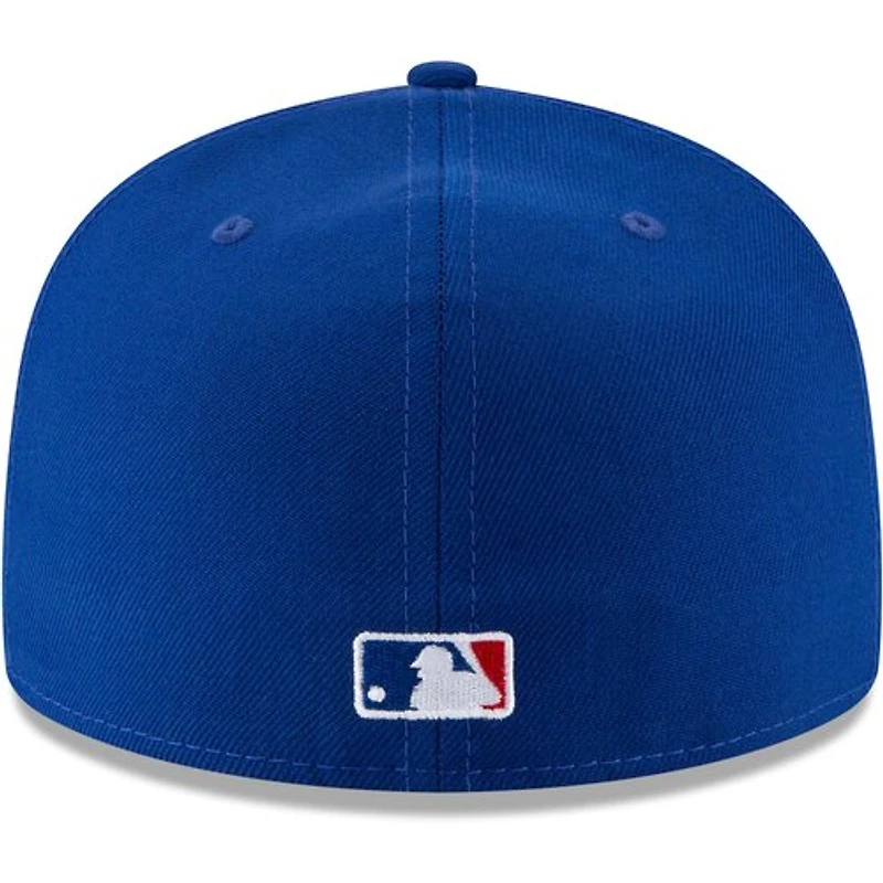 Chicago Cubs New Era Royal 2016 World Series Side Patch 59FIFTY Fitted Hat