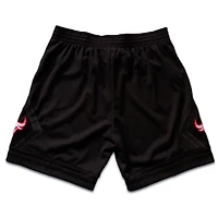 Chicago Bulls Mitchell & Ness Hardwood Classics 1997-98 Custom Black Swingman Shorts