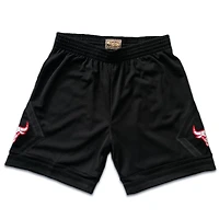 Chicago Bulls Mitchell & Ness Hardwood Classics 1997-98 Custom Black Swingman Shorts