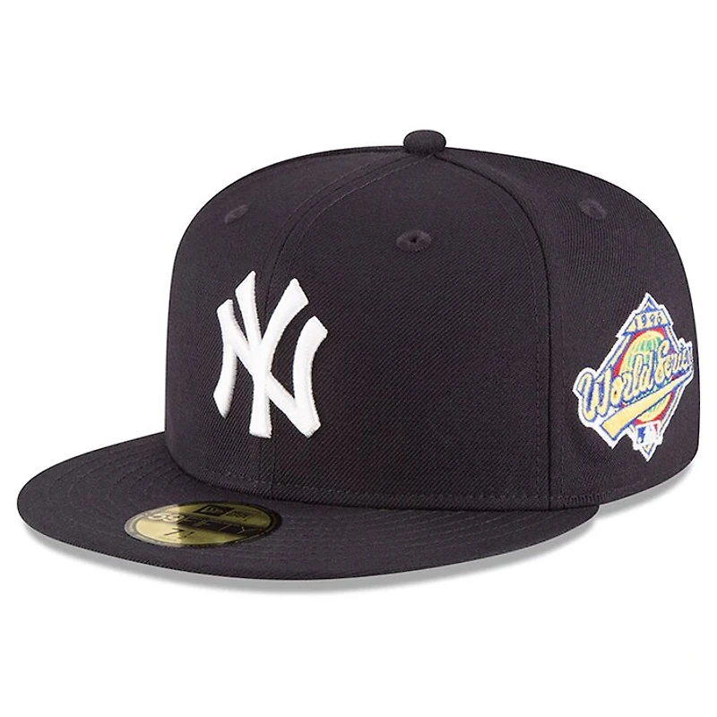 New York Yankees Era World Series Side Patch 59FIFTY Fitted Navy Hat